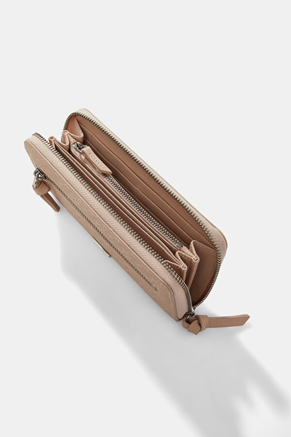BEIGE MONOGRAM WALLET 6