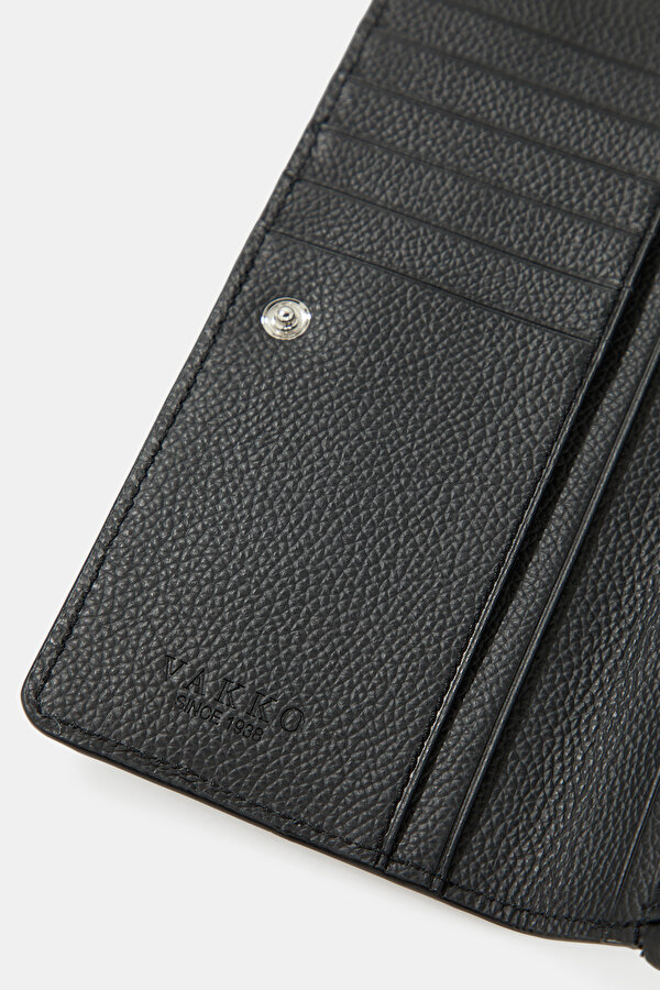 NAVY BLUE MONOGRAM WALLET 6