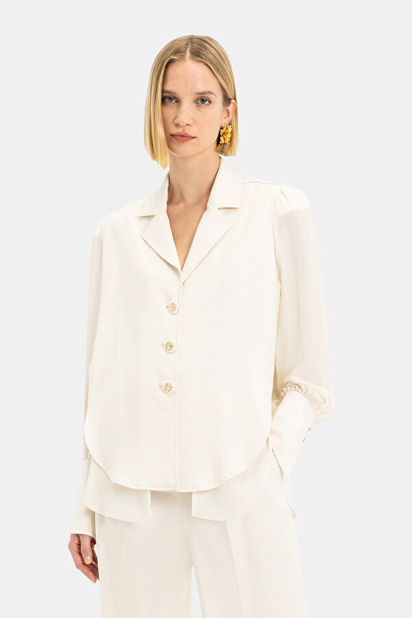 ECRU LONG SLEEVE SHIRT