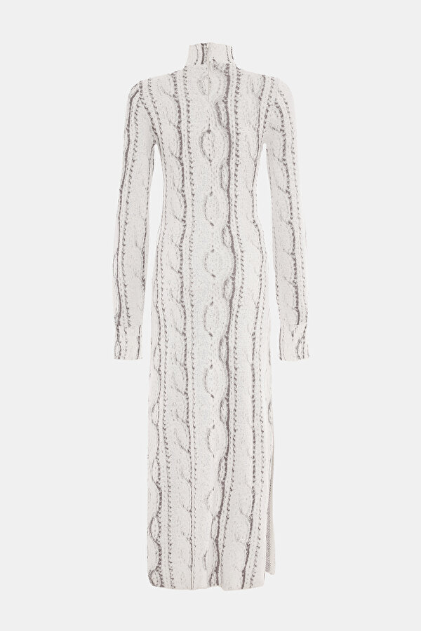 MINK LONG SLEEVE DRESS 6