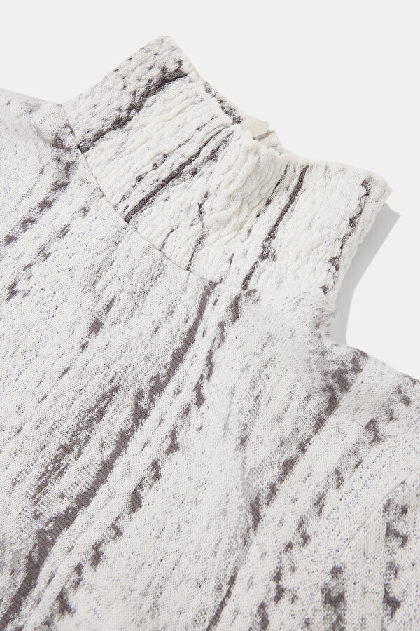 MINK LONG SLEEVE DRESS 7
