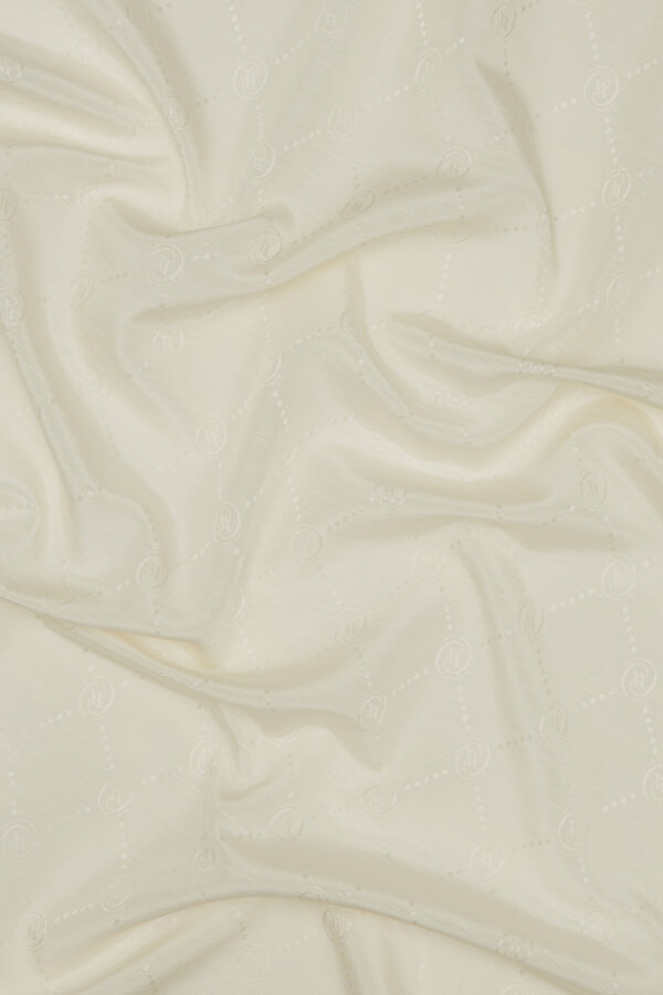 OFF WHITE COTTON/SILK SHAWL 2