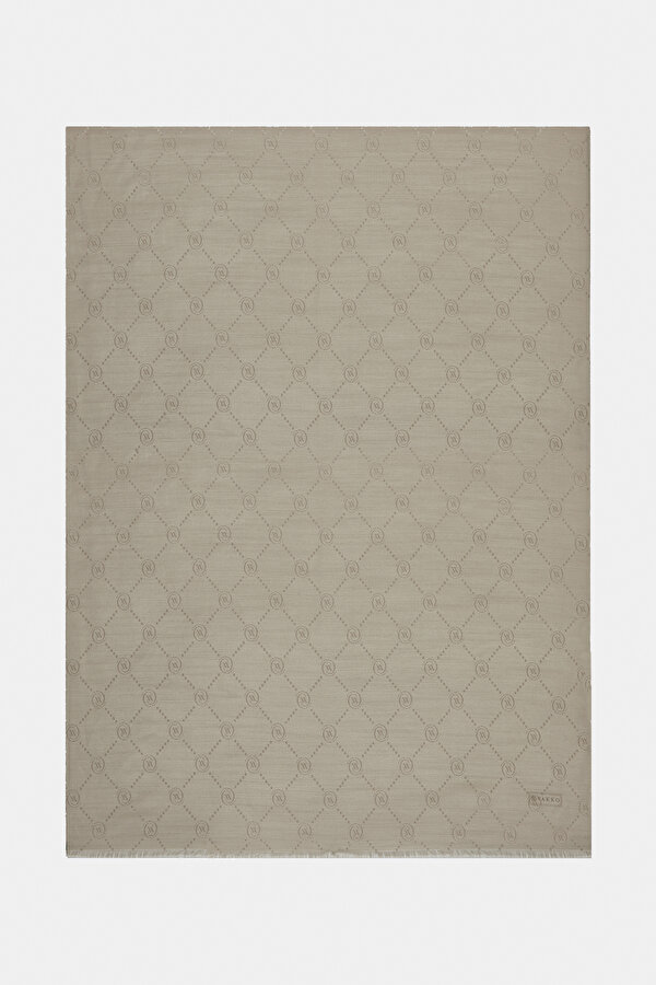 MINK COTTON/SILK SHAWL