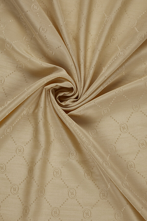 BEIGE COTTON/SILK SHAWL 2