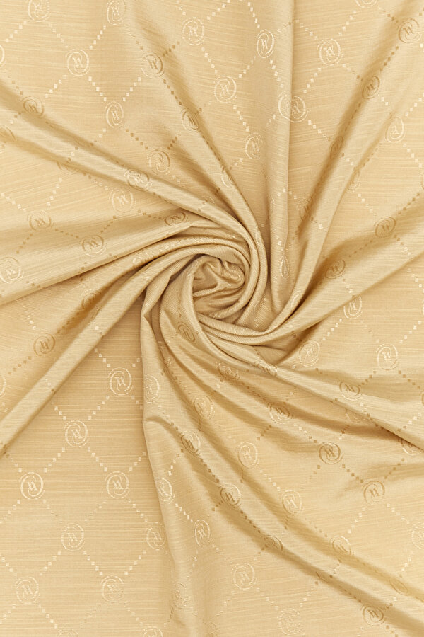 SAND COTTON/SILK SHAWL 2