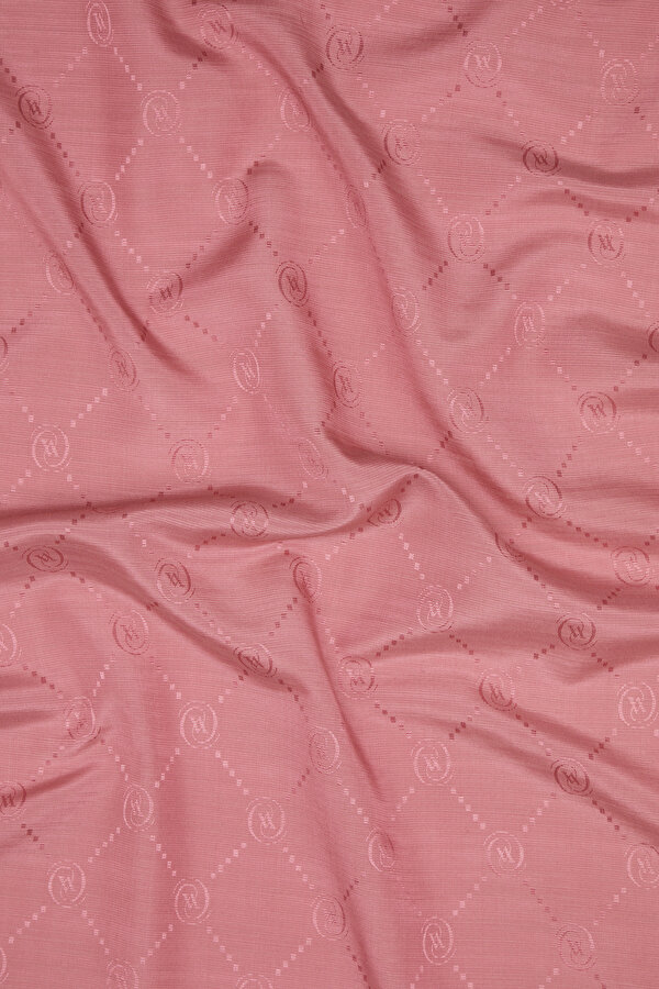 DRIED ROSE COTTON/SILK SHAWL 2