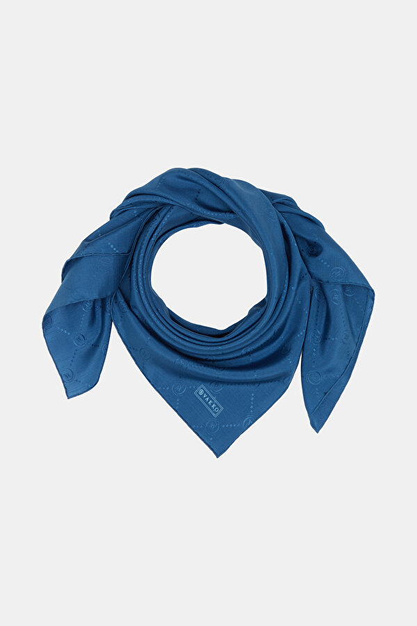 OIL GREEN COTTON/SILK SCARF 2