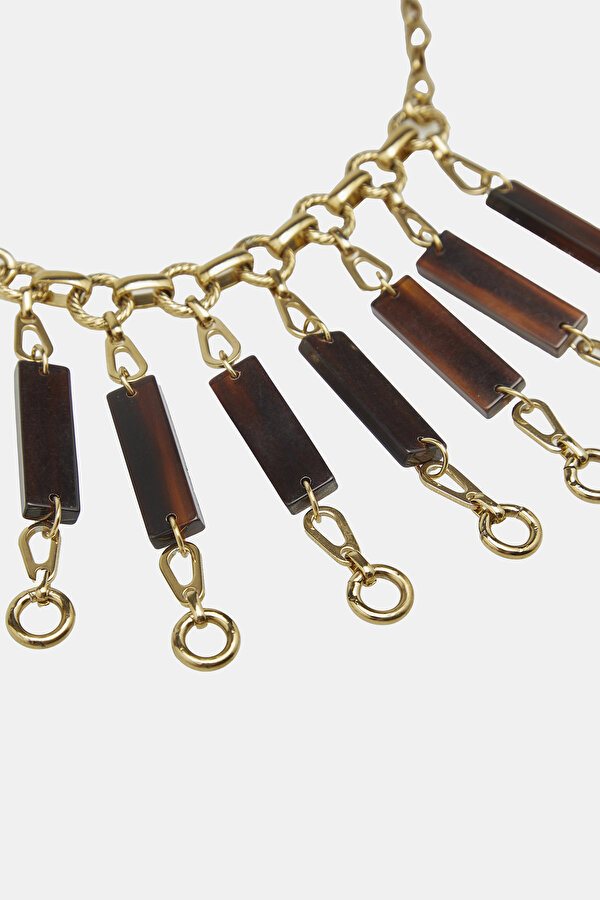 BROWN NECKLACE 2