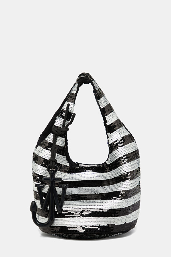 BLACK WOOL BAG