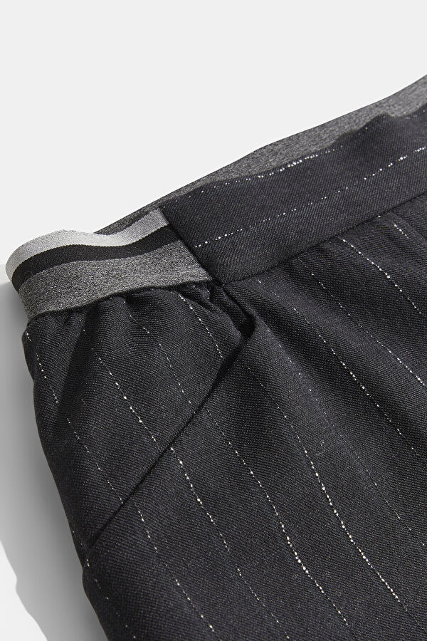 ECRU DESIGN FILLED SKINNY LEG TROUSERS 6