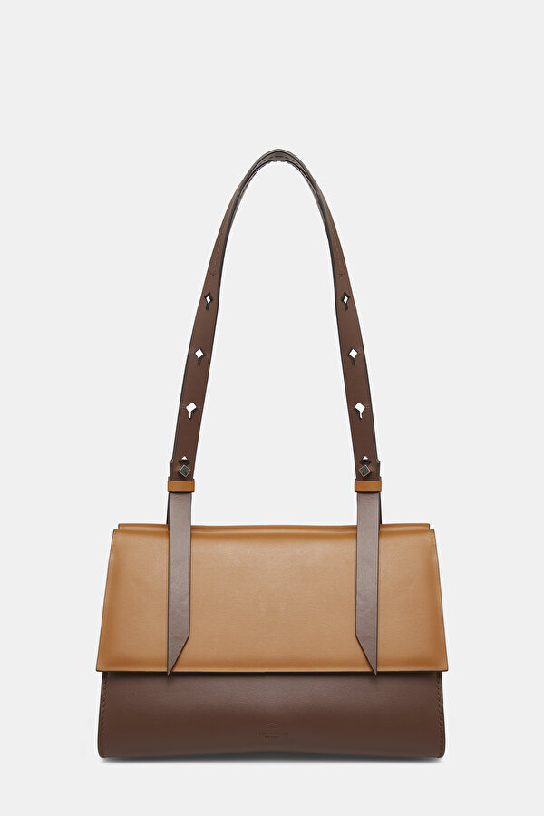 ORANGE LEATHER BAG
