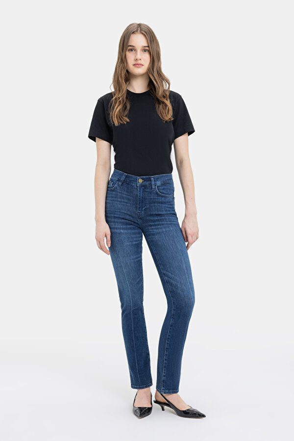 LE HIGH STRAIGHT JEANS 2