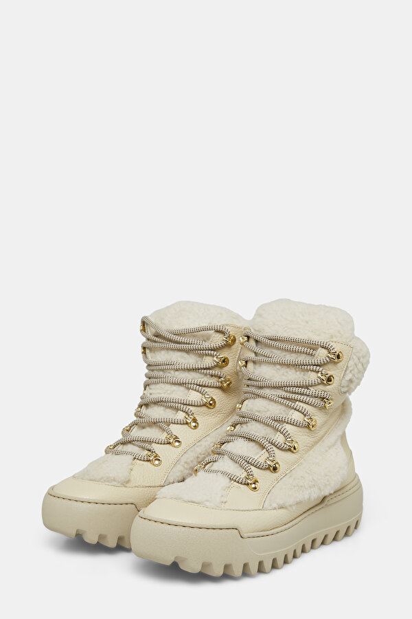 ECRU LEATHER BOOT 2