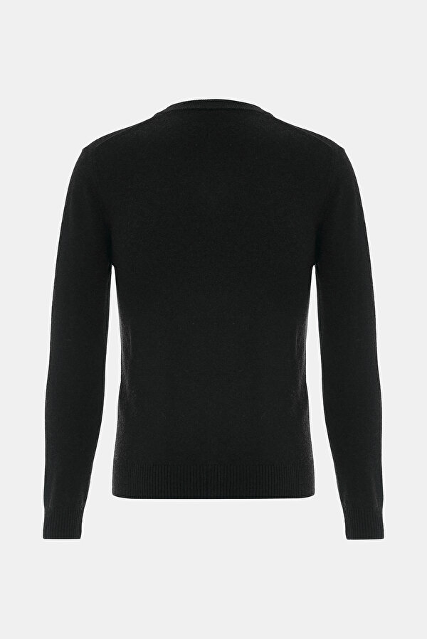 BLACK V NECK TRICOT 2