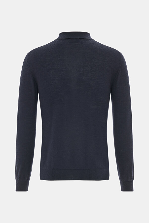 LACİVERT POLO YAKA TRİKO 2