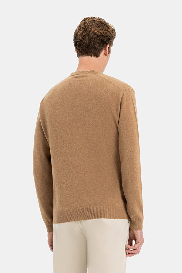 EMERALD GREEN V NECK TRICOT 2