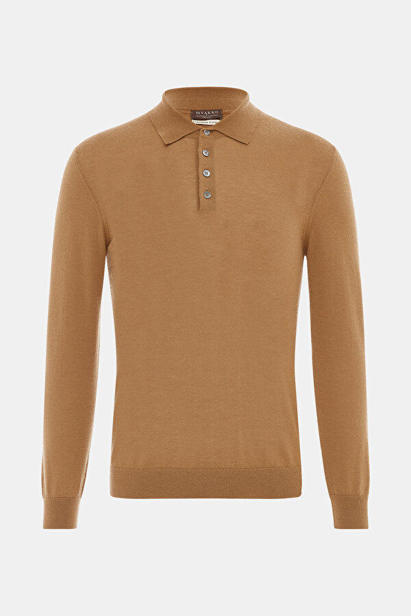 CAMEL POLO YAKA TRİKO