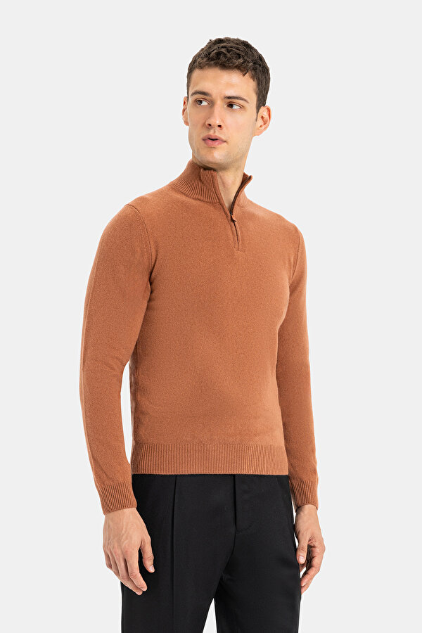 BRICK 1/2 TURTLENECK TRICOT