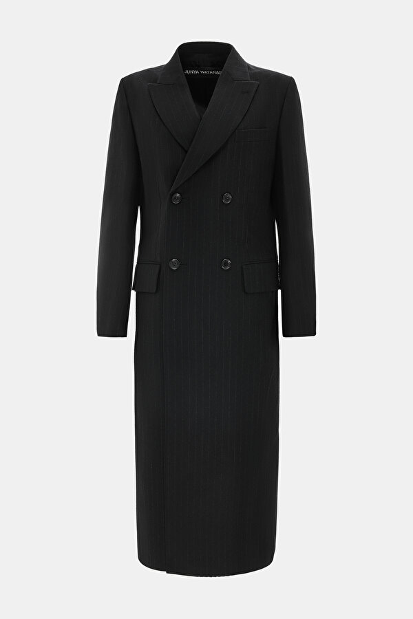 GREY WOOL REEFER JACKET