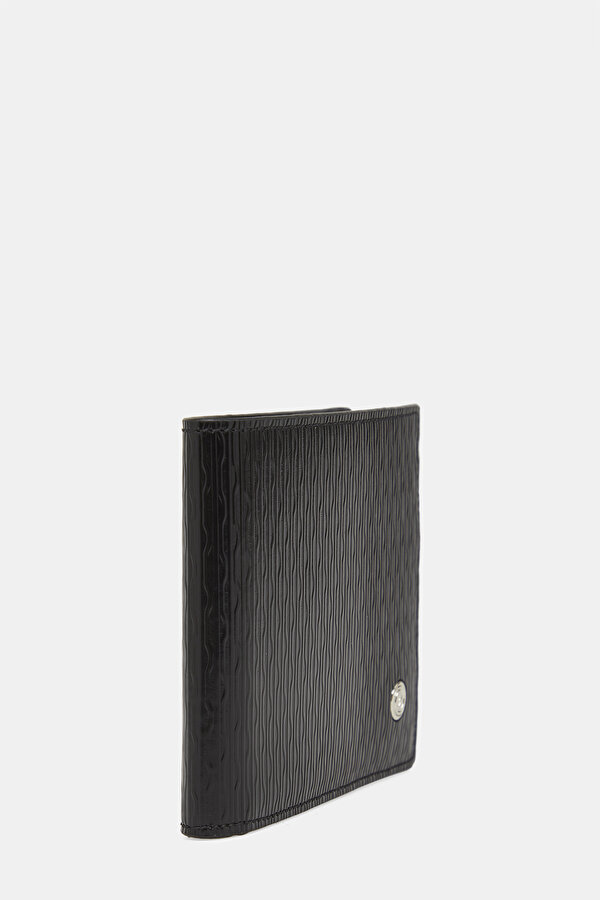 BLACK LEATHER WALLET 2
