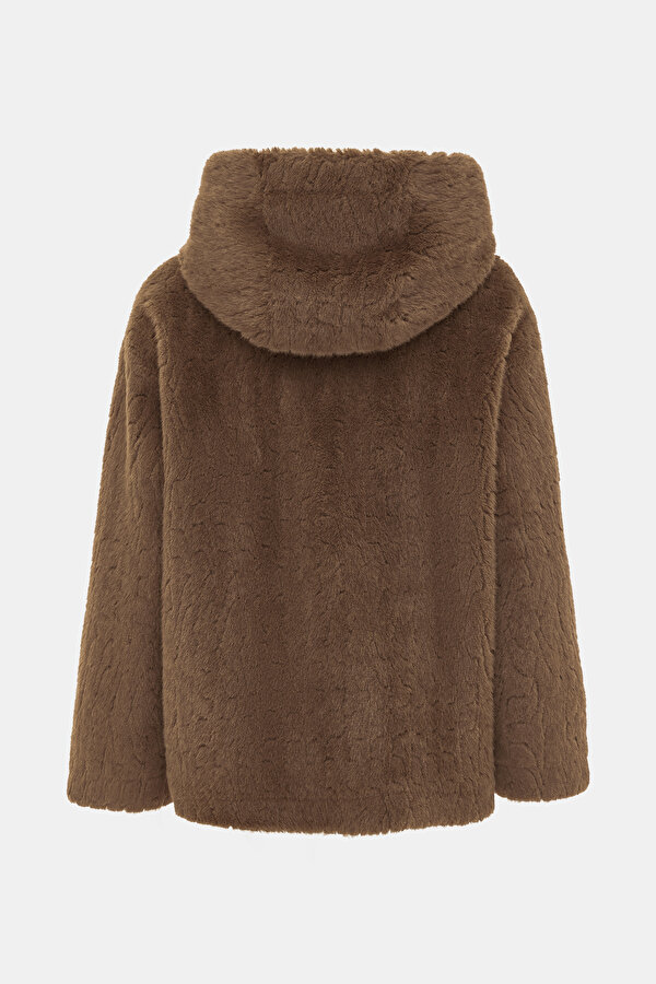 BROWN ECO FUR 7