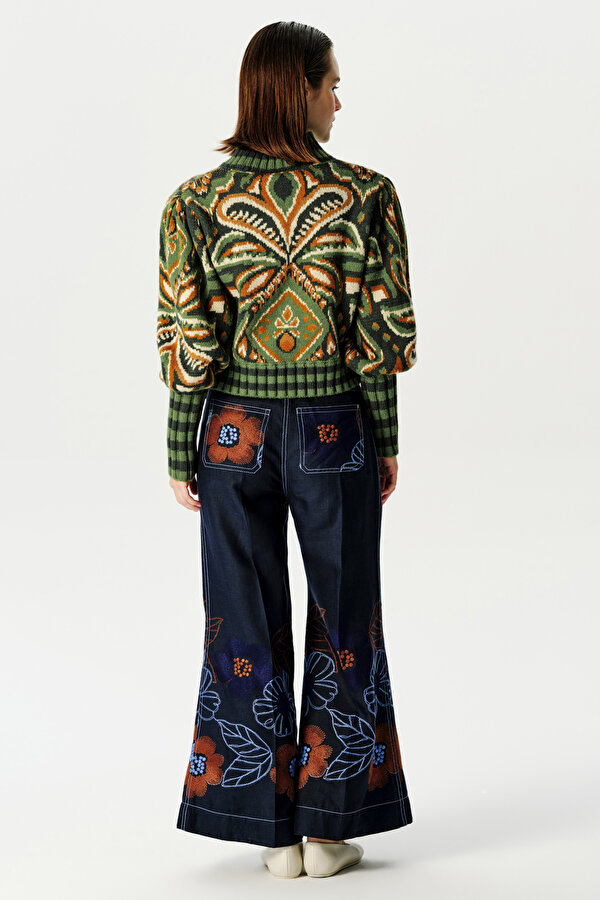 MULTICOLOR VİSCOSE TROUSERS 2