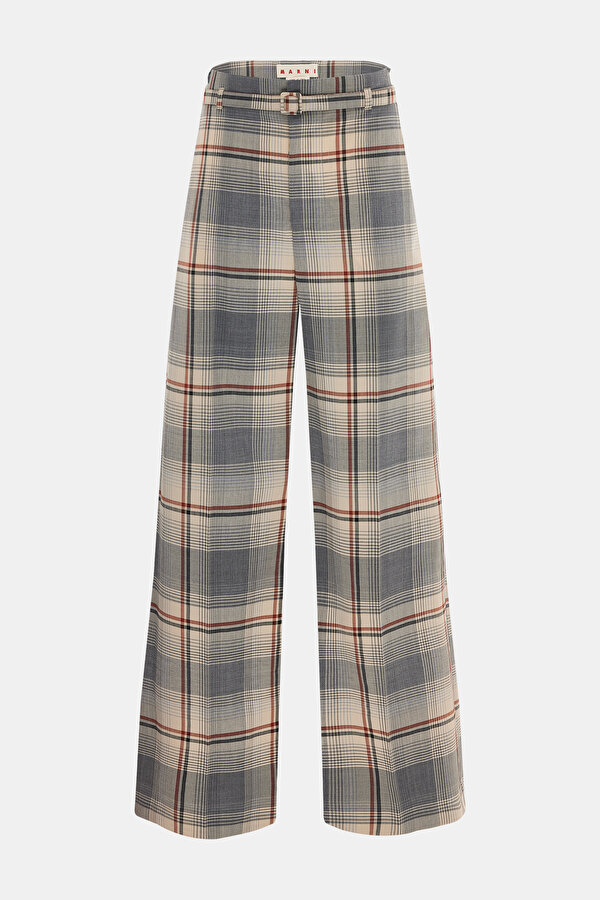 GRİ BOL PAÇA PANTOLON