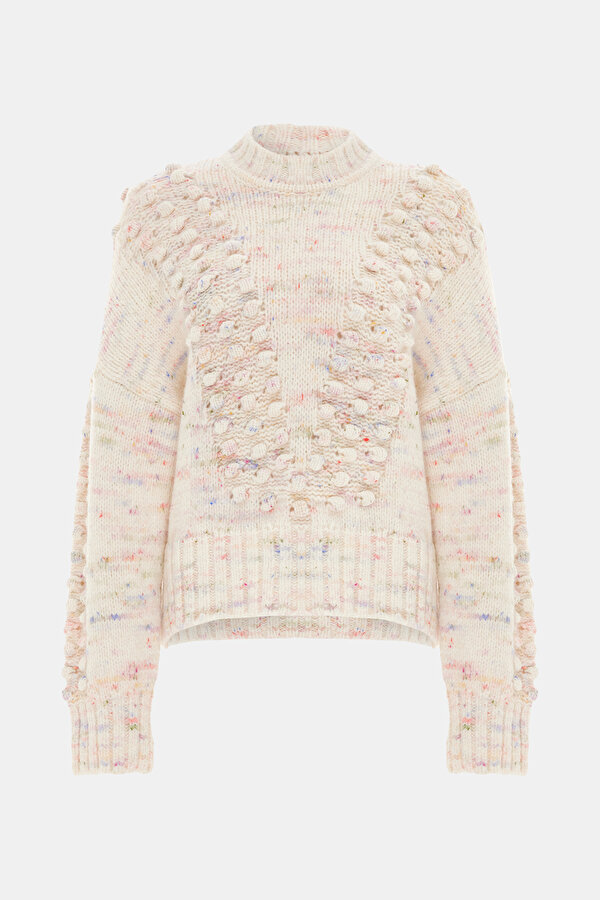 CREAM WOOL JERSEY