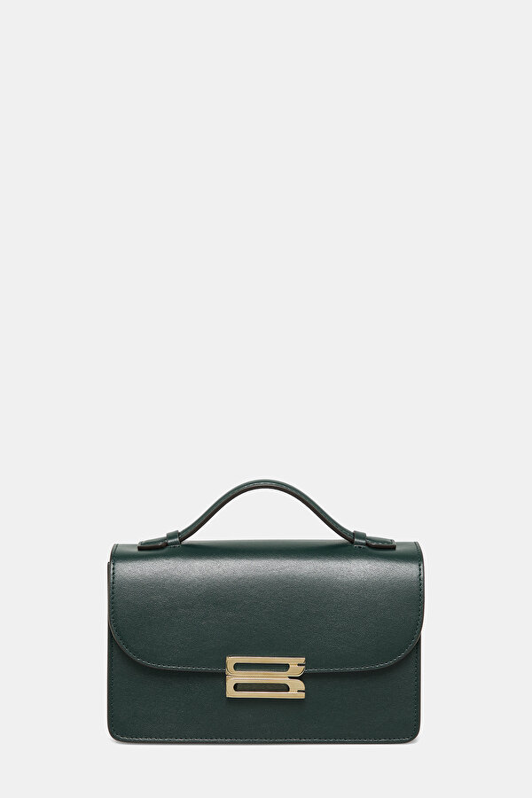 GREEN LEATHER BAG