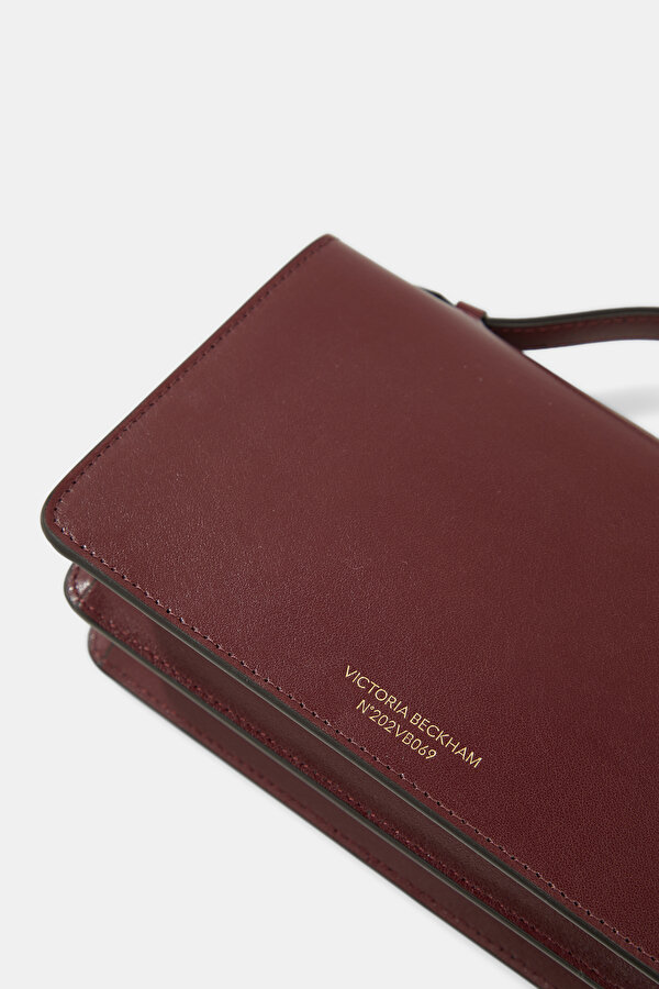 MAROON LEATHER BAG 6
