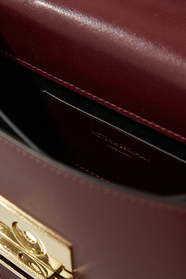 MAROON LEATHER BAG 7