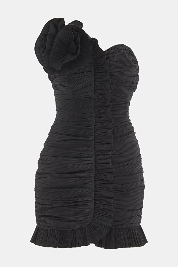 BLACK MİNİ DRESS