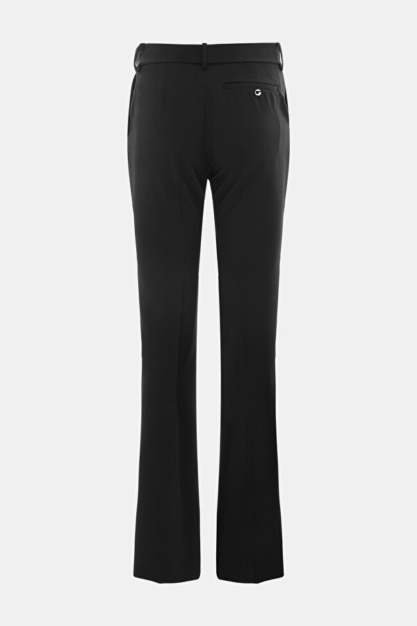 BLACK STRAİGHT CUT TROUSERS 2