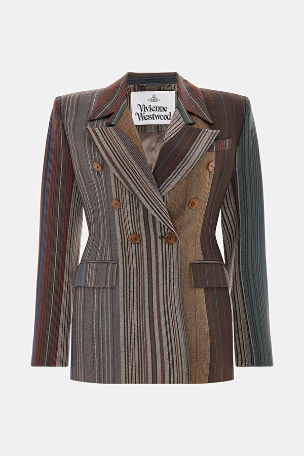 MULTİCOLOR WOOL JACKET