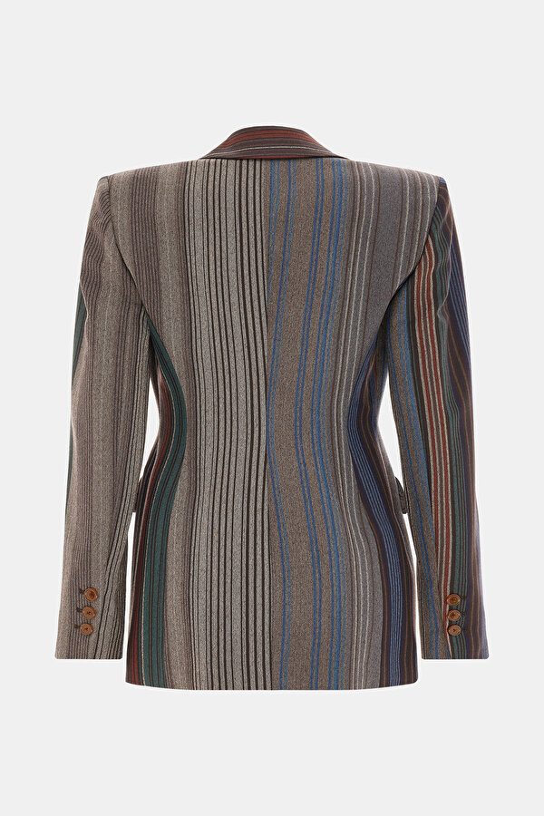 MULTİCOLOR WOOL JACKET 2