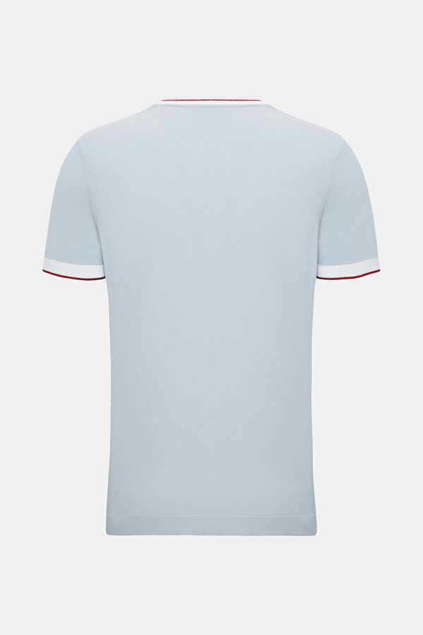 MAVİ O YAKA KISA KOLLU T-SHIRT 6