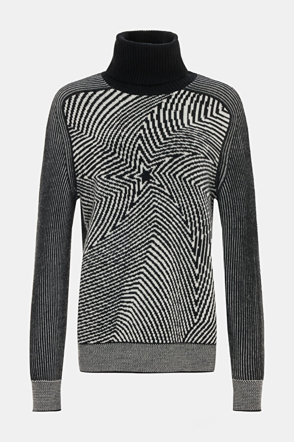 WHITE DESİGN FİLLED JERSEY