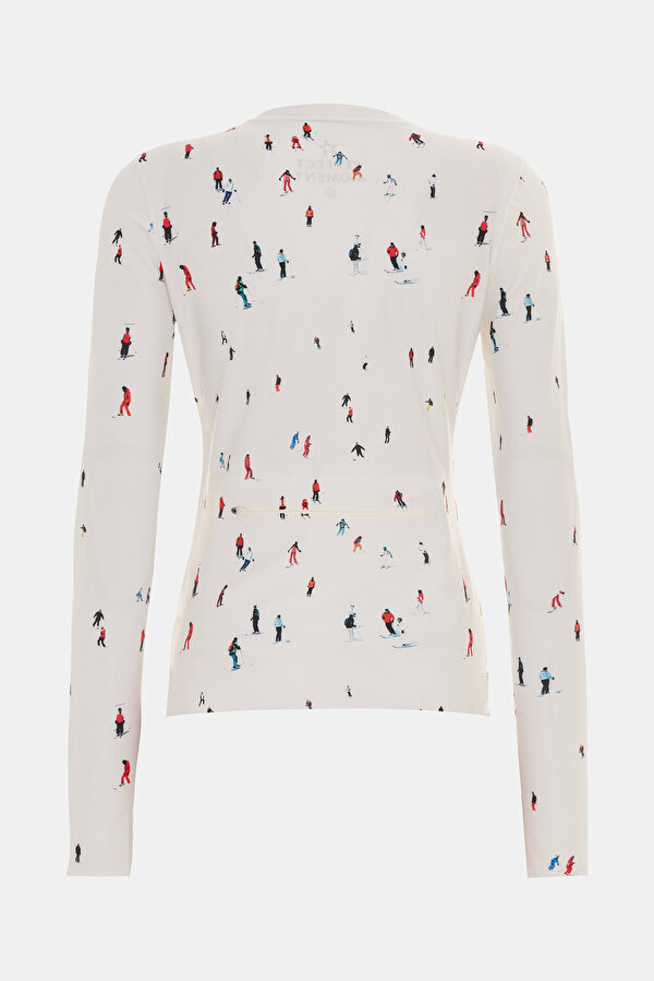 MULTİCOLOR DESIGN FILLED BLOUSE 2
