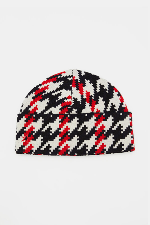 MULTICOLOR DESIGN FILLED BERET