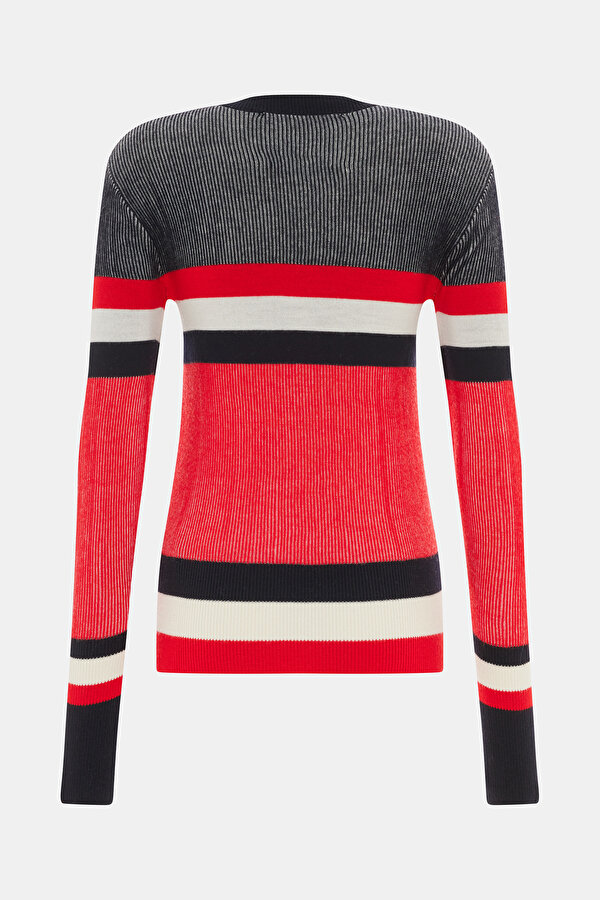 MULTİCOLOR DESIGN FILLED JERSEY 2
