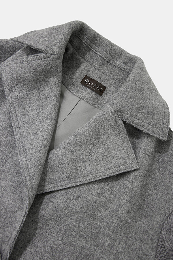 GREY WOOL/CASHMERE OVERCOAT 7