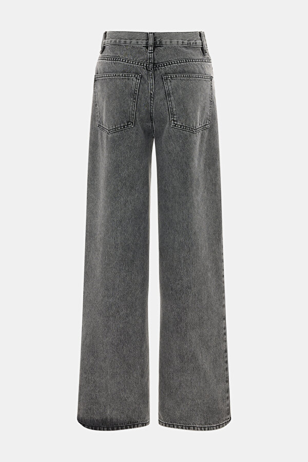 BLACK STRAIGHT CUT TROUSERS 2