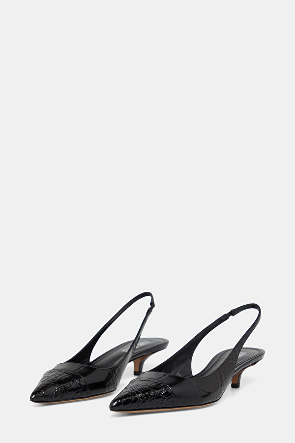 BLACK LEATHER SHOES 2