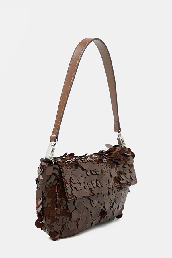 BROWN RAYON BAG 2