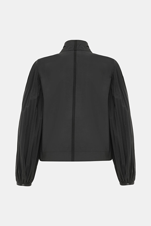COMFORT BLACK MANDARİN COLLAR SHIRT 2