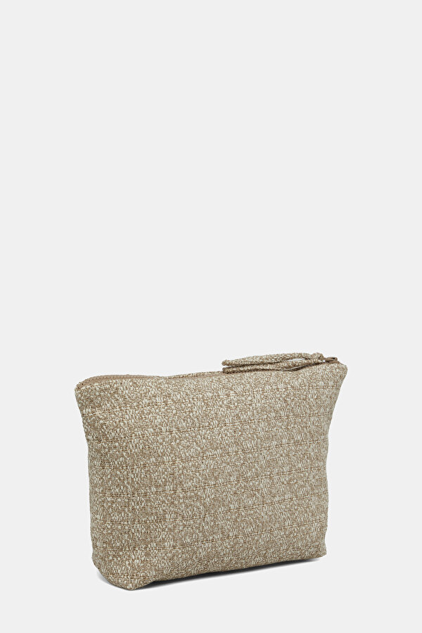 BEIGE GEOMETRIC DESIGN BAG 2