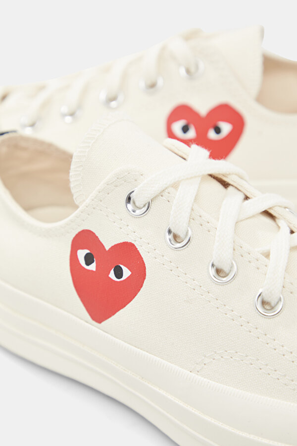 CREAM LEATHER SHOES 6