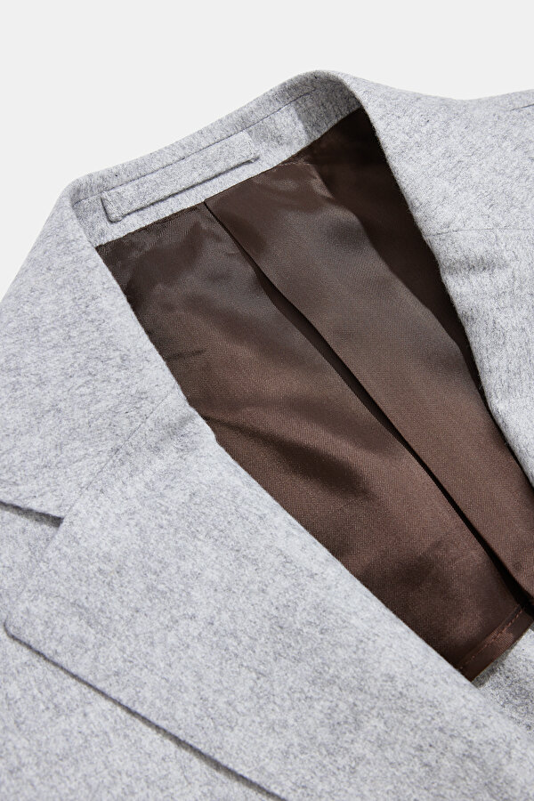 GRAY MELANGE JACKET 6