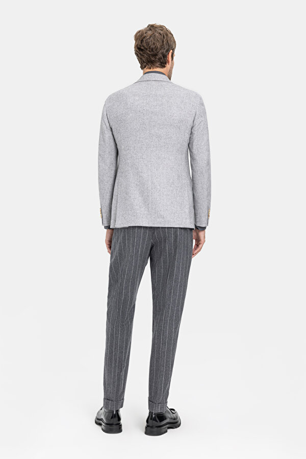 GRAY MELANGE JACKET 2