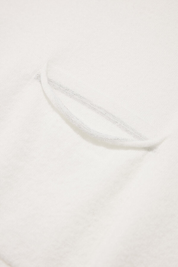 SILVER UPRIGHT COLLAR  KNITWEAR 7
